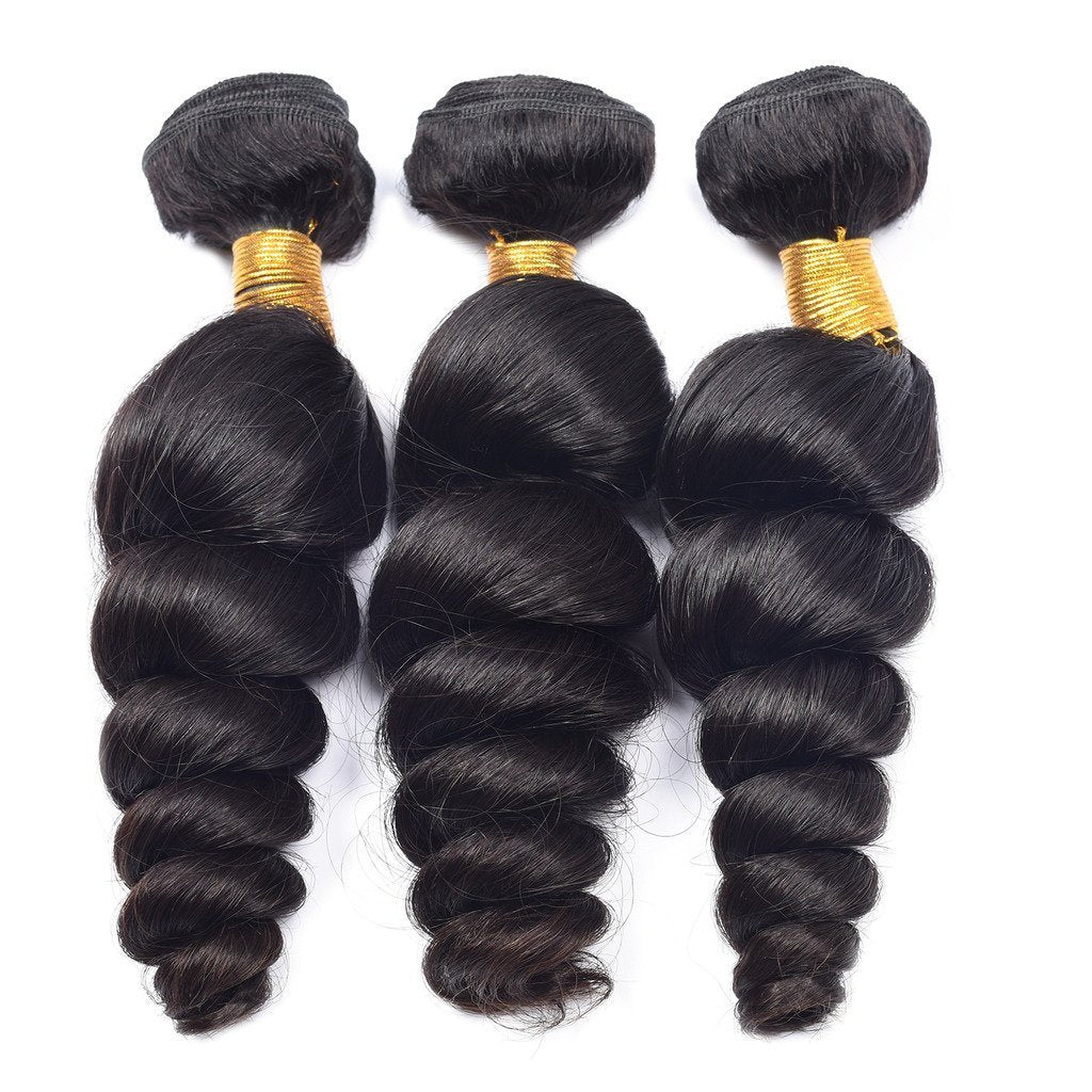 Wholesale Brazilian Loose Wave 5/6/10/12 Bundles 10A Grade Human Hair